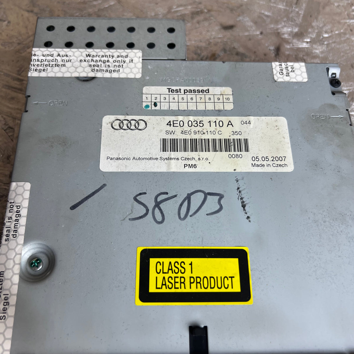 CD-Wechsler für Audi A8 / S8 D3