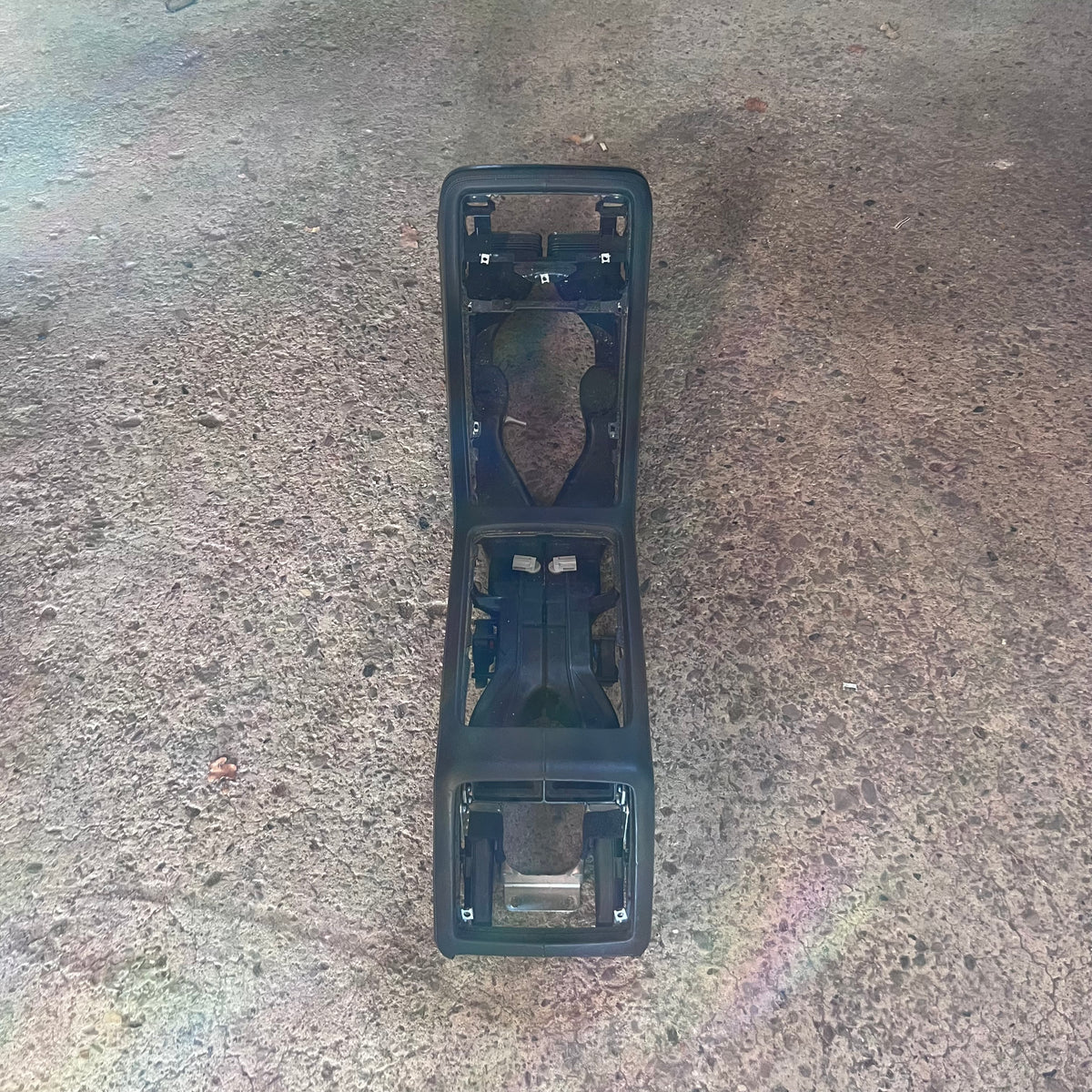 Mittelkonsole in Leder für Audi A8 / S8 D3 – Soul Schwarz