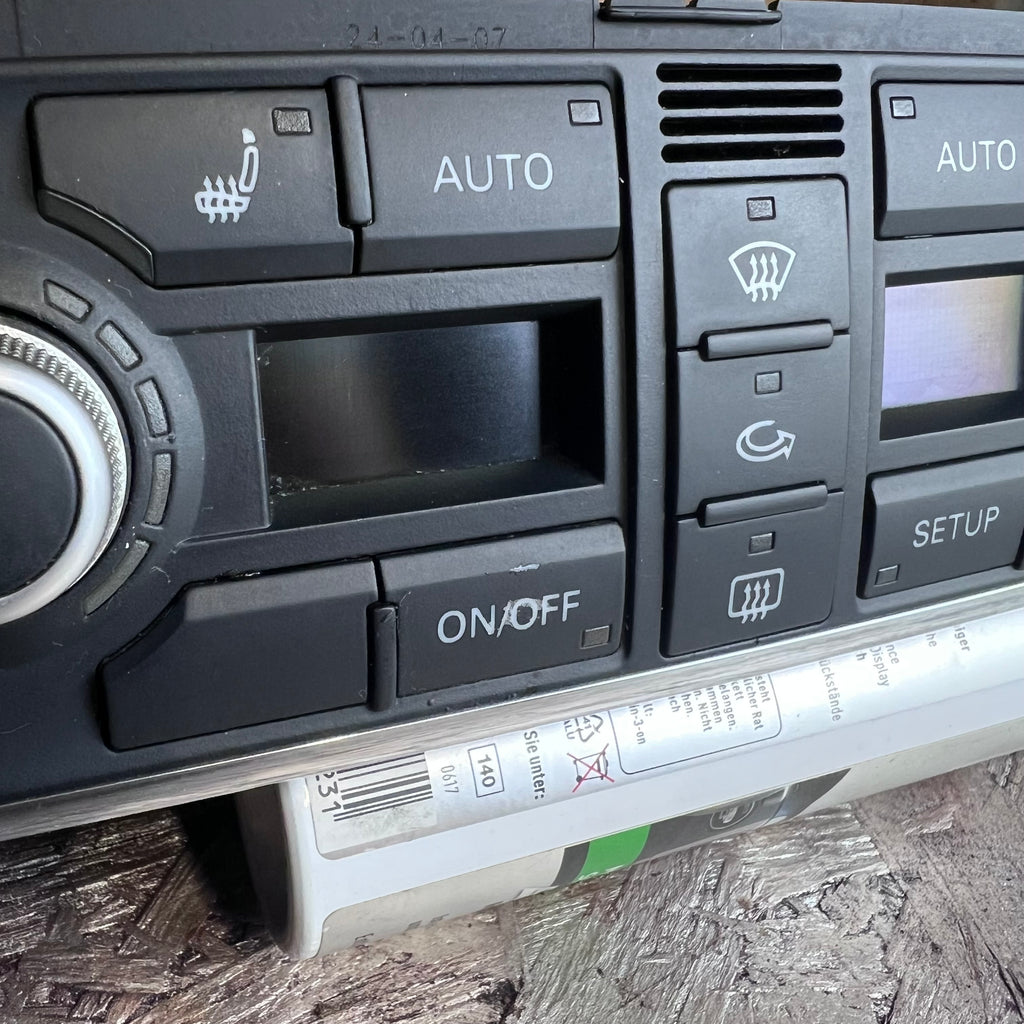 Klimabedienteil für Audi A8 / S8
