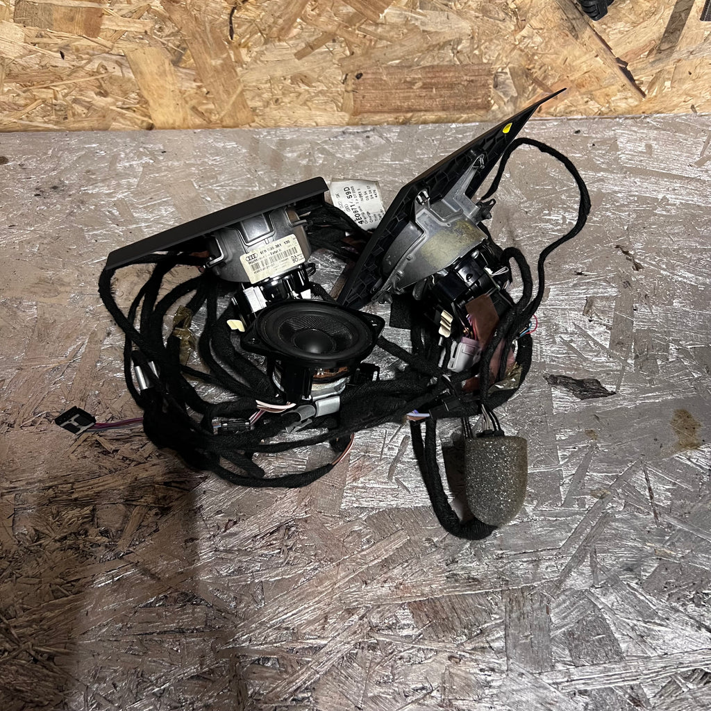 Bang & Olufsen Hochtöner, Center Speaker und Kabelbaum für Audi A8 / S8 D3