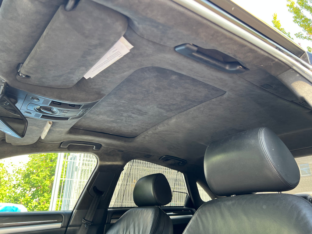Alcantara Himmel für Audi S8 D3 – Soul Schwarz / Kurzer Radstand mit B&O
