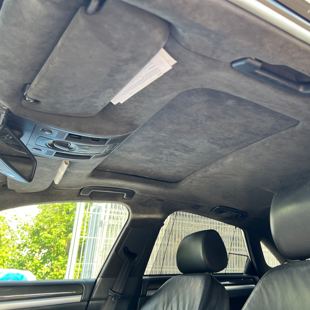 Alcantara Himmel für Audi S8 D3 – Soul Schwarz / Kurzer Radstand mit B&O