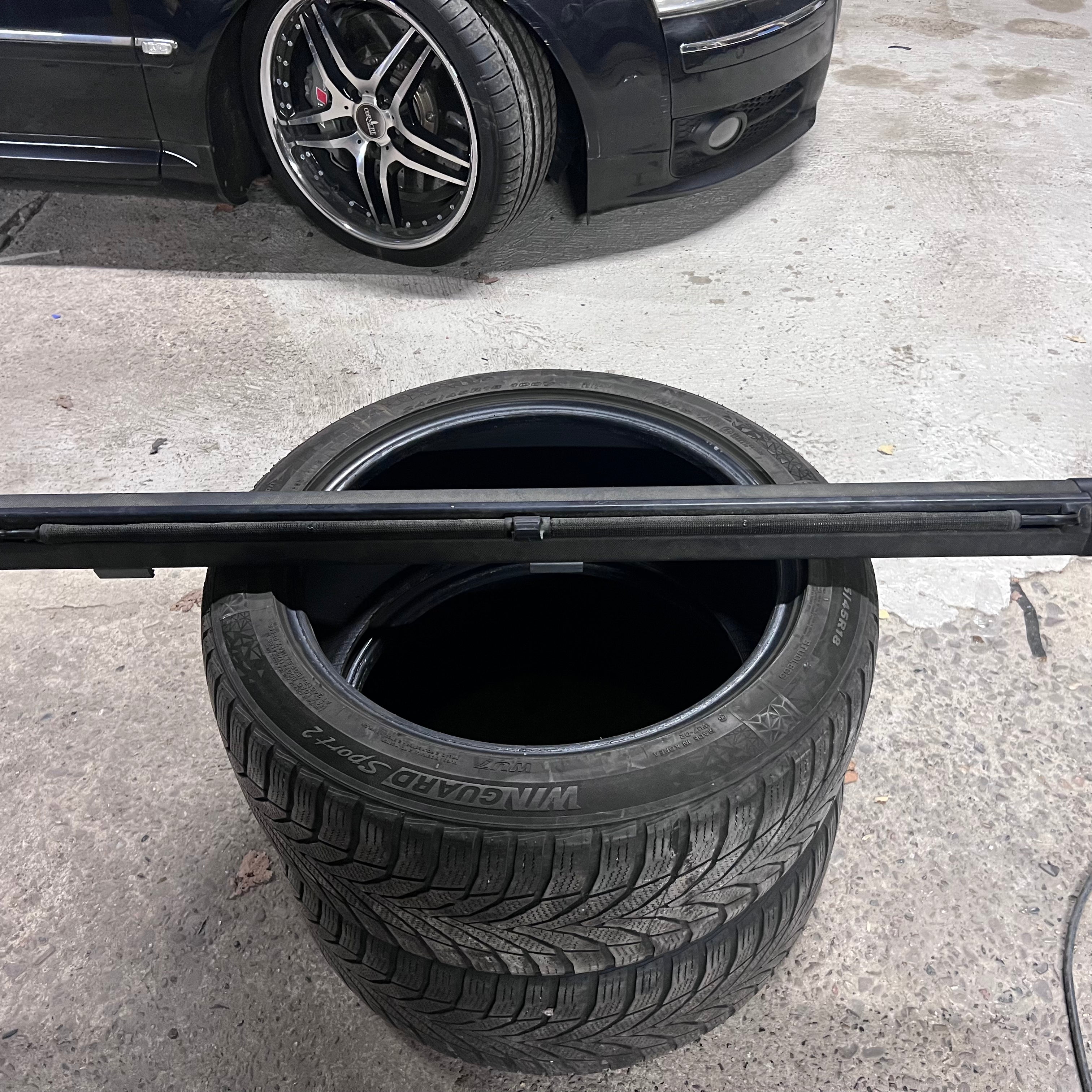 Gepäckraumabtrennung / Hundegitter Audi A6