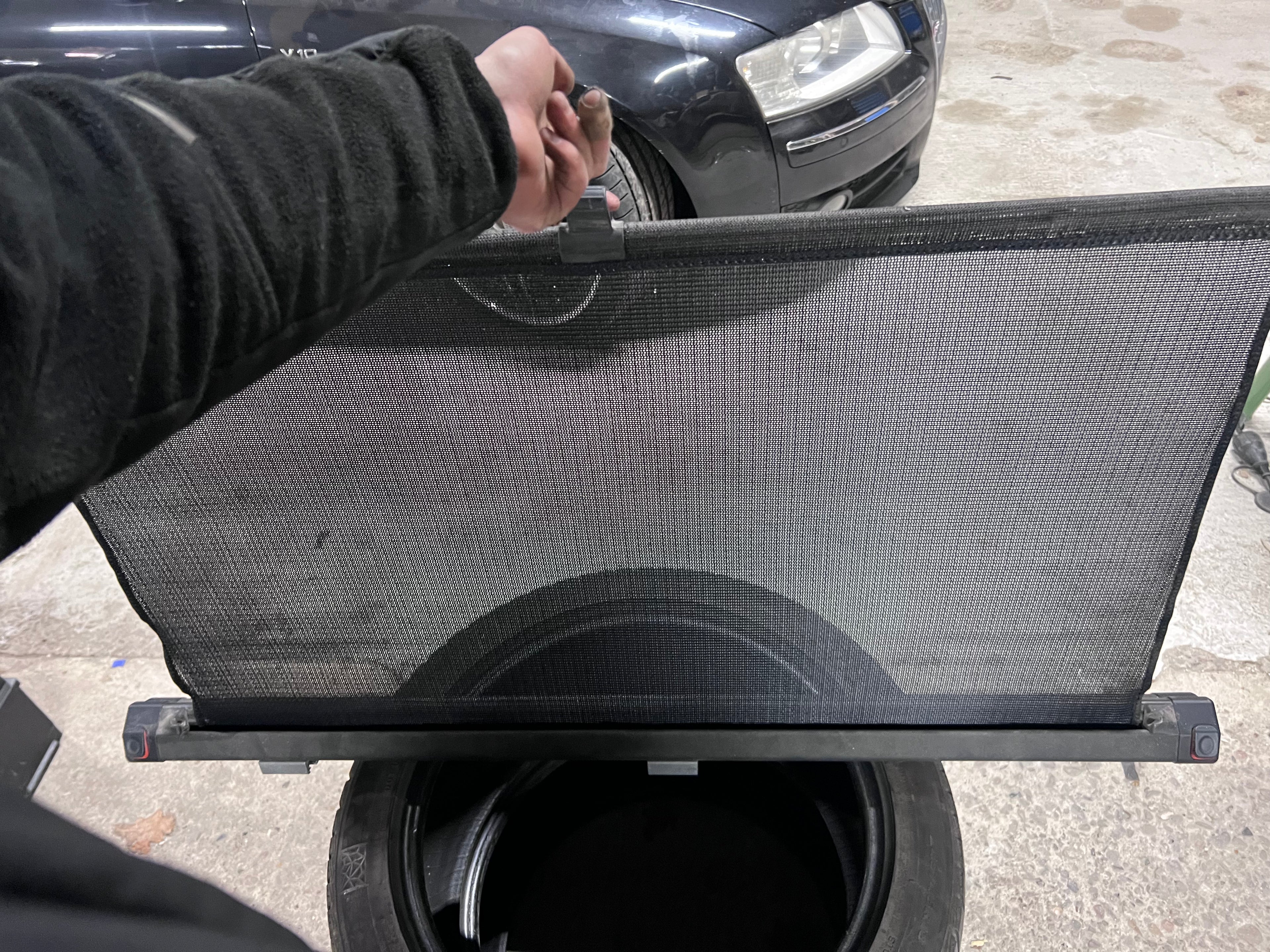 Gepäckraumabtrennung / Hundegitter Audi A6