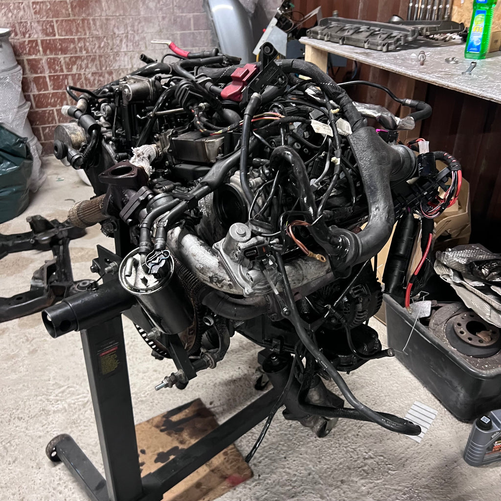 3.0 TDI BMK Motor für Audi A6 4F – Defekt / 474.406 kM