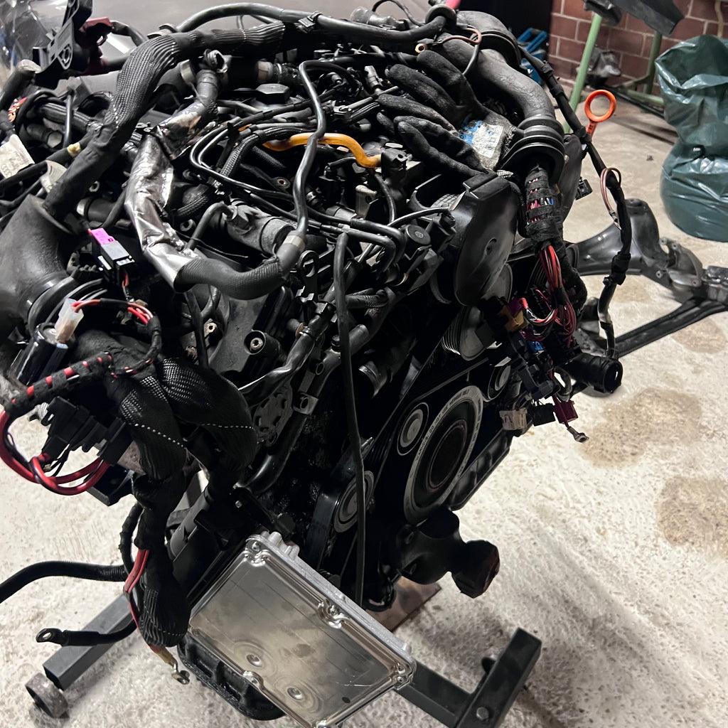 3.0 TDI BMK Motor für Audi A6 4F – Defekt / 474.406 kM