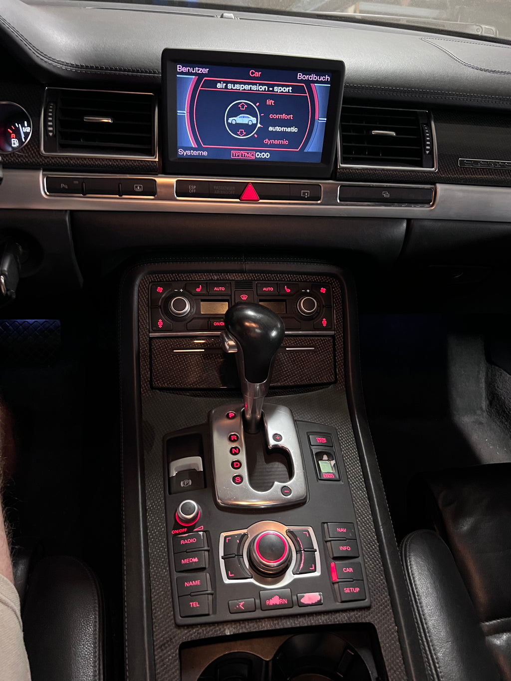 Audi S8 D3 Carbon Dekor – Komplettset