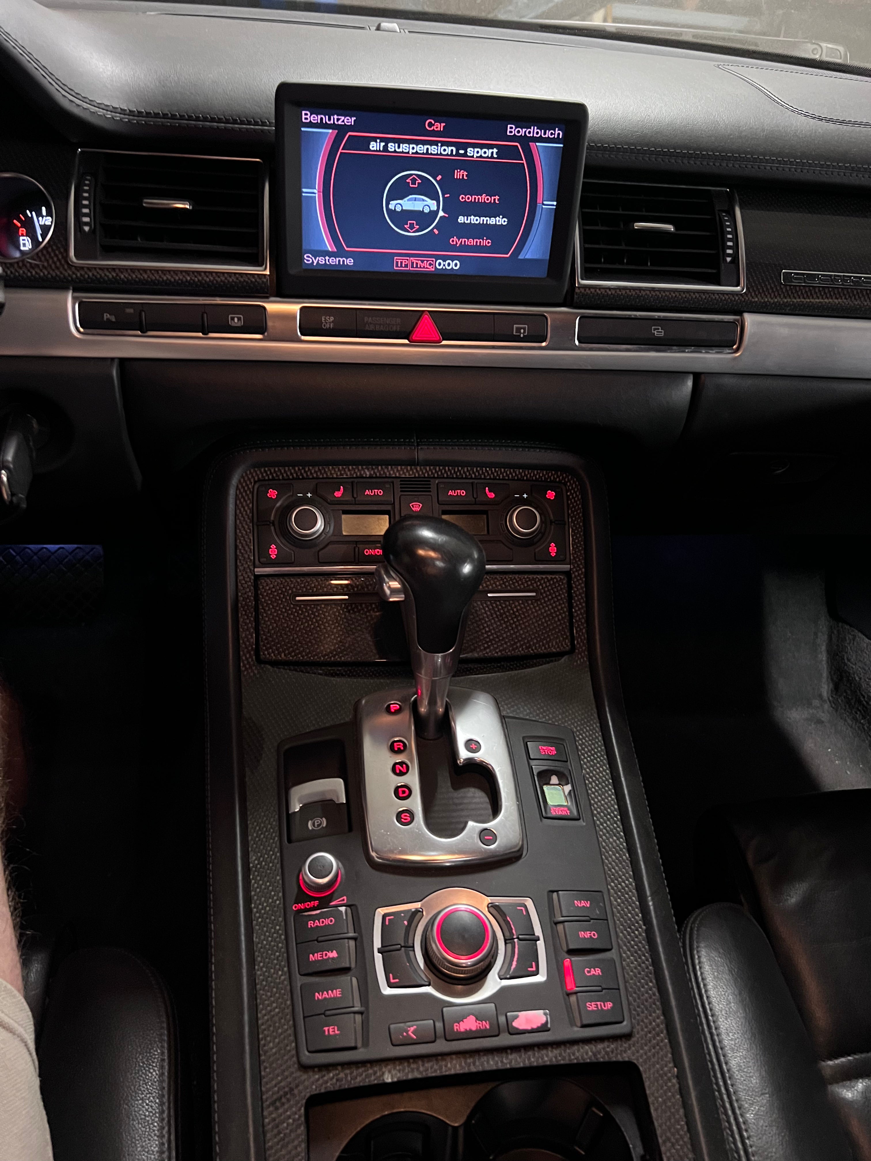 Audi S8 D3 Carbon Dekor – Komplettset