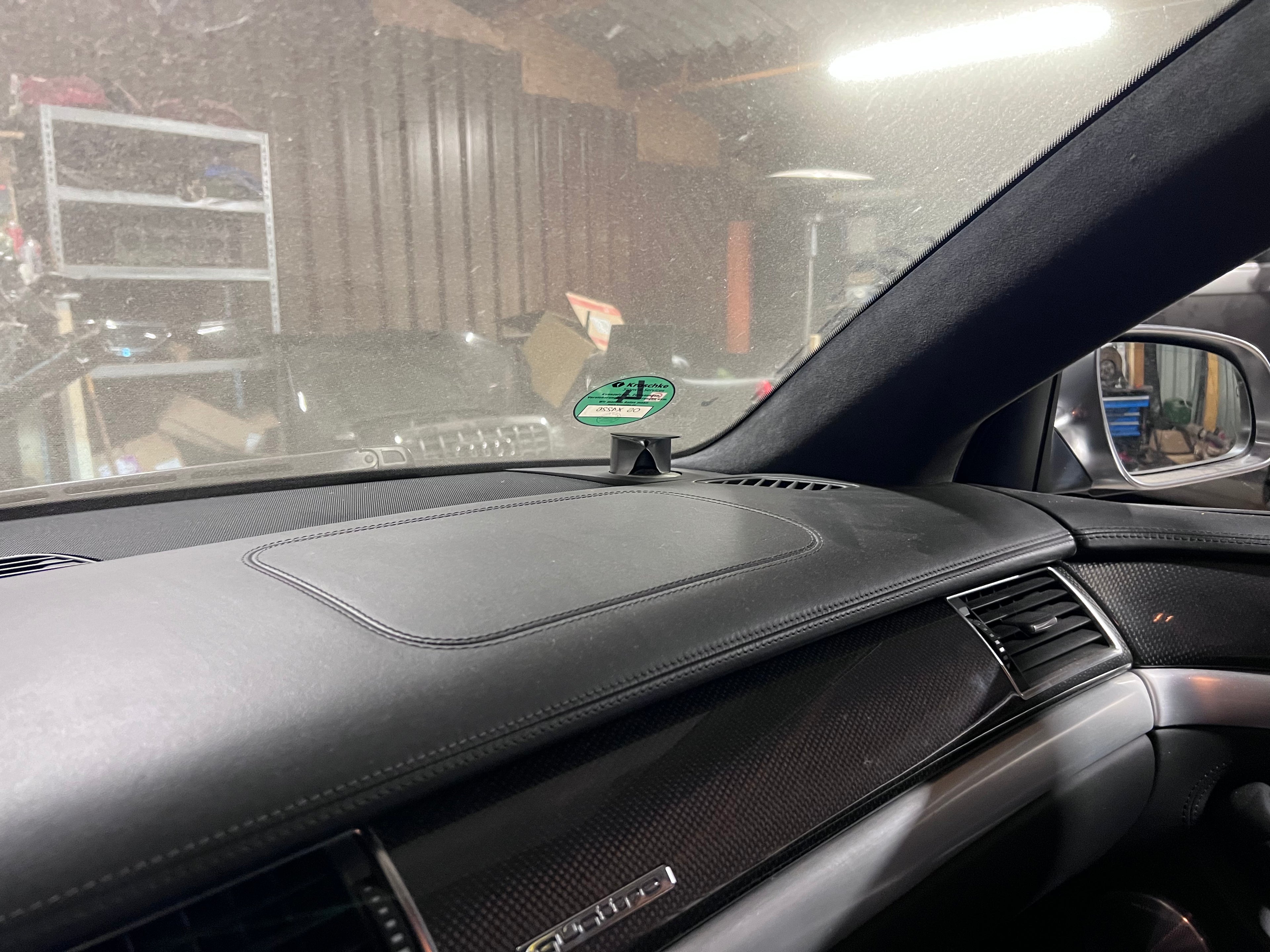 Audi S8 D3 4E Leder III Armaturenbrett mit B&O