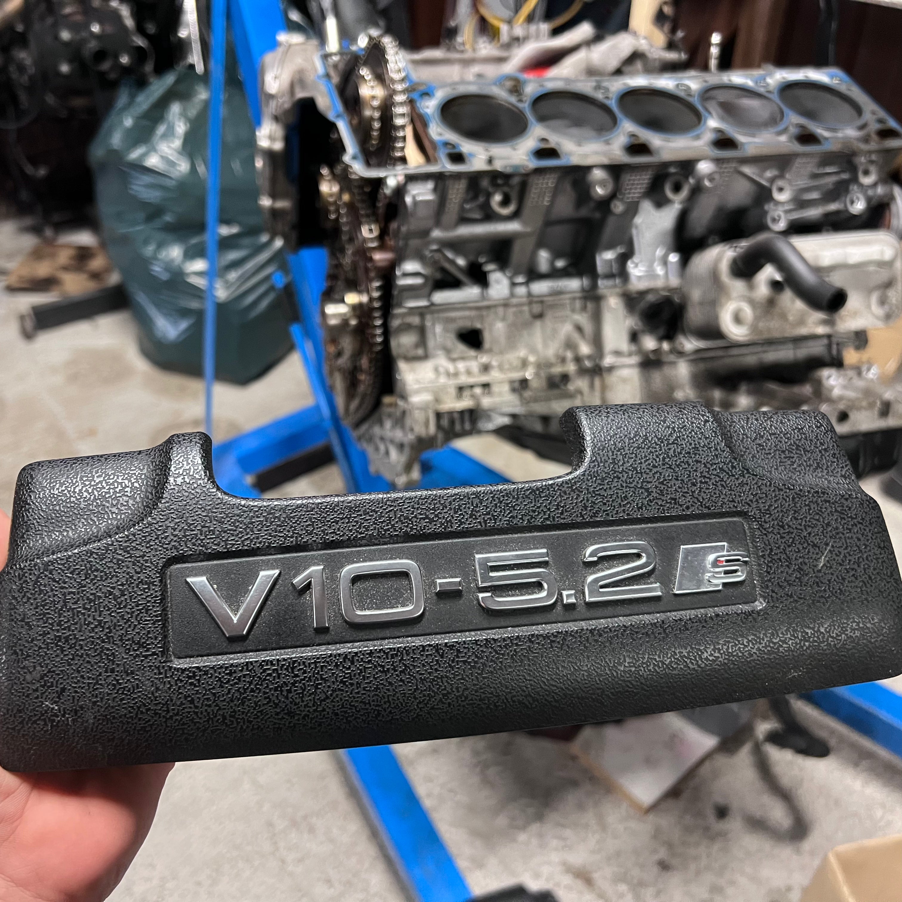 Audi 5.2 FSI V10 Motorabdeckung