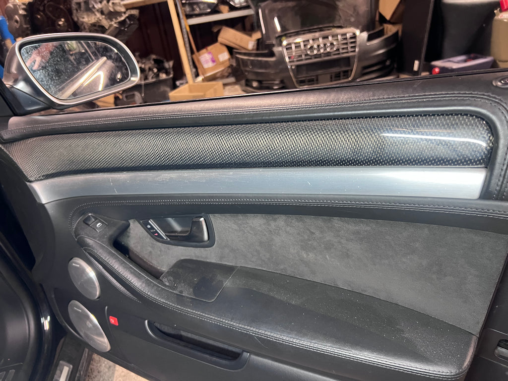 Audi S8 D3 Carbon Dekor – Komplettset