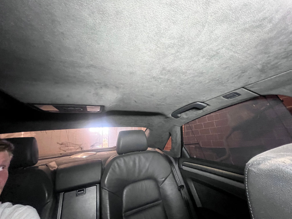 Alcantara Himmel für Audi S8 D3 – Soul Schwarz / Kurzer Radstand mit B&O