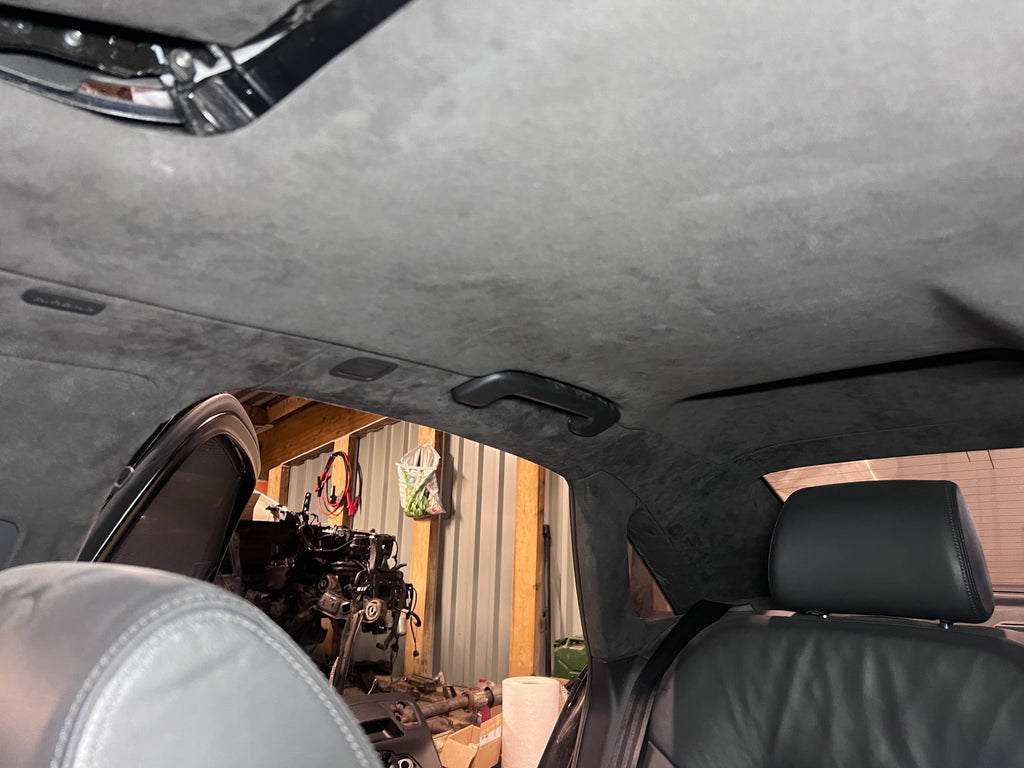 Alcantara Himmel für Audi S8 D3 – Soul Schwarz / Kurzer Radstand mit B&O