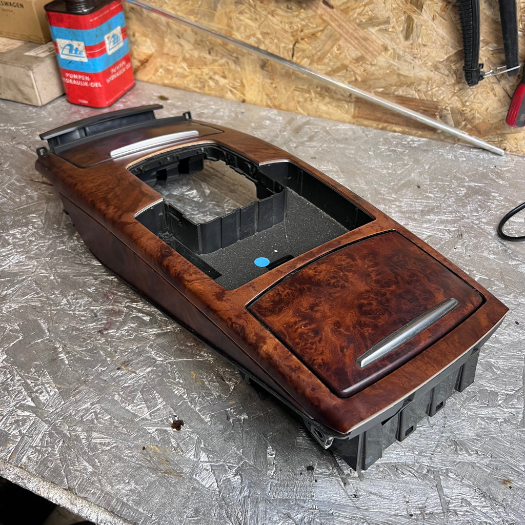 Audi A6 4F Mittelkonsole Holz Matt