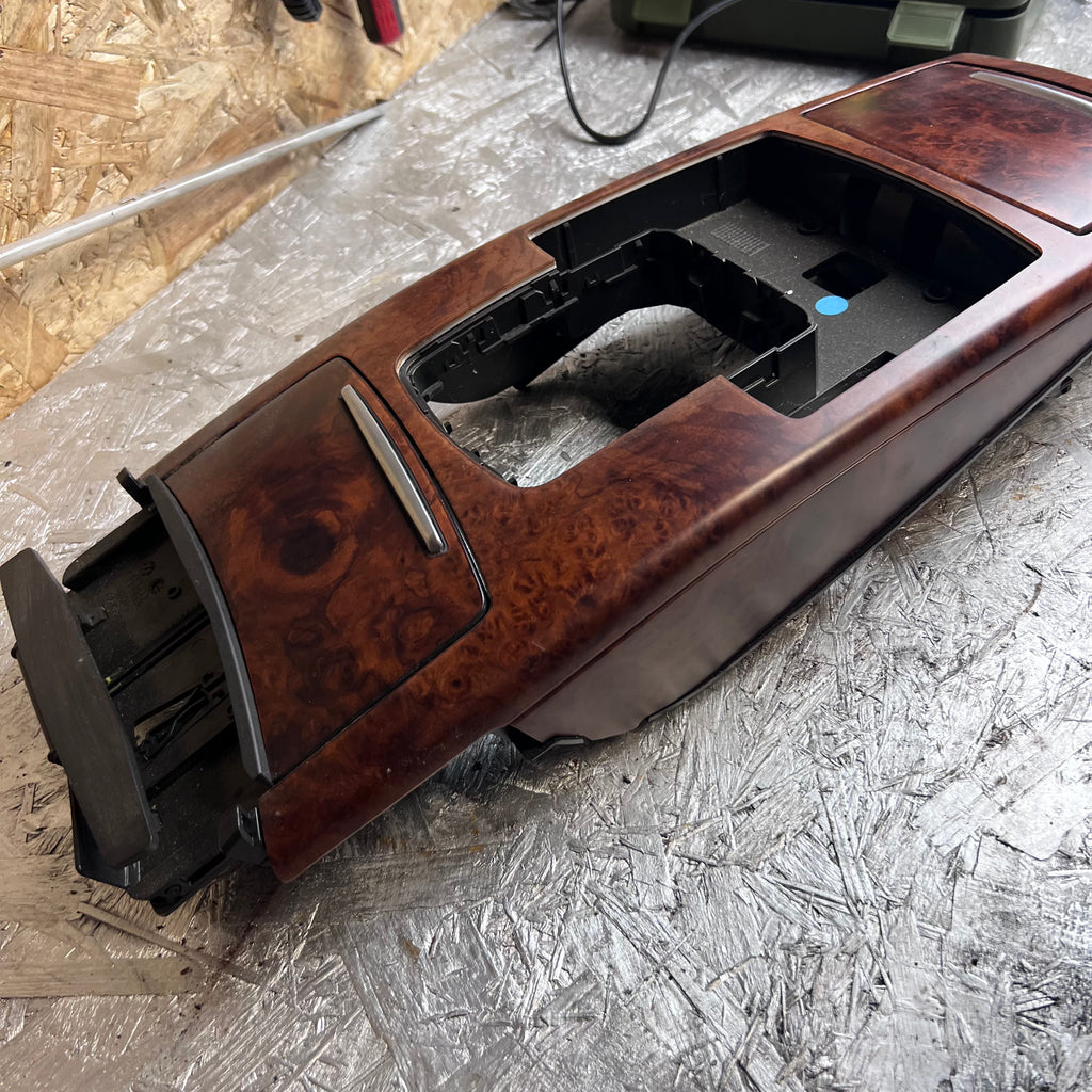 Audi A6 4F Mittelkonsole Holz Matt