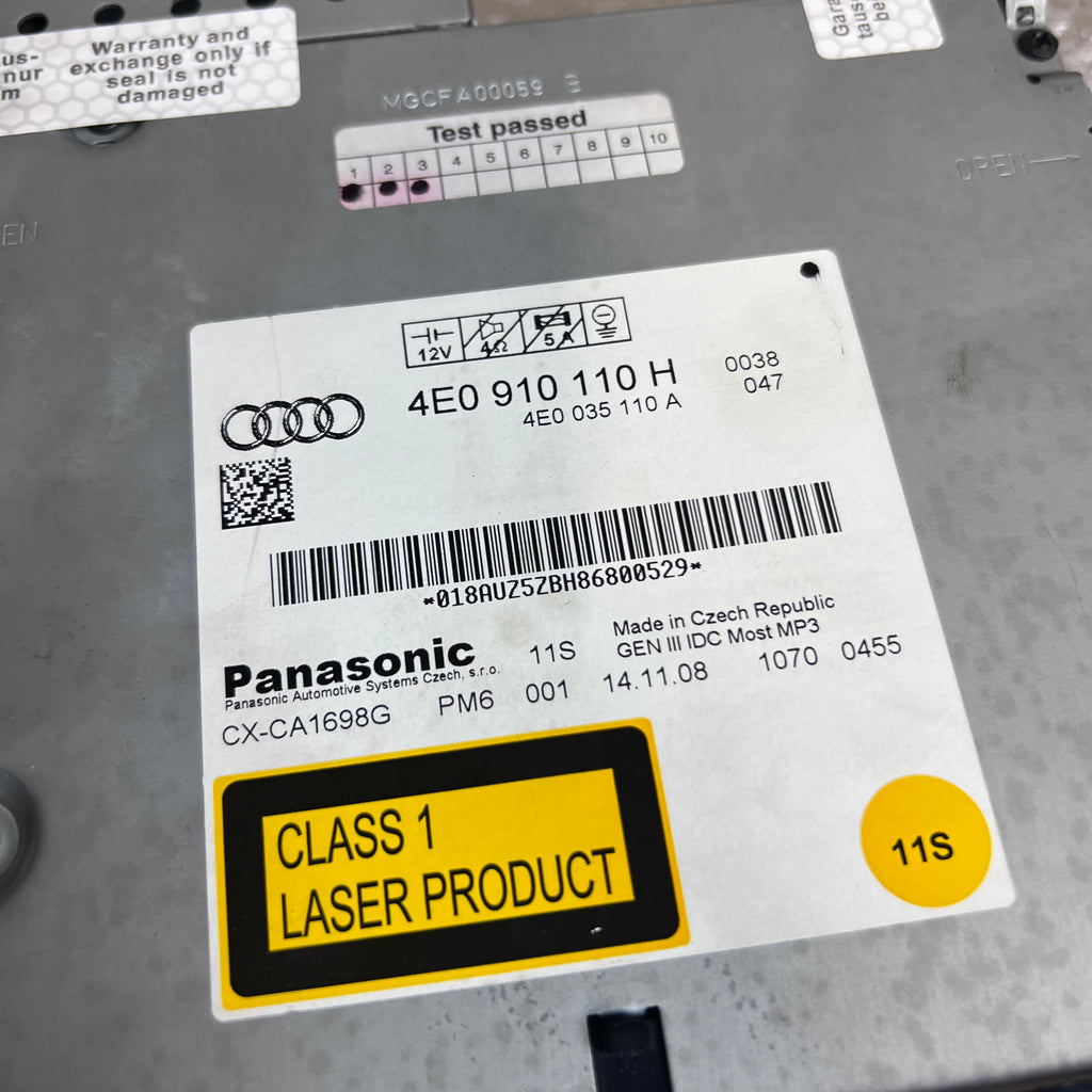 Audi A6 4F CD / DVD Wechsler