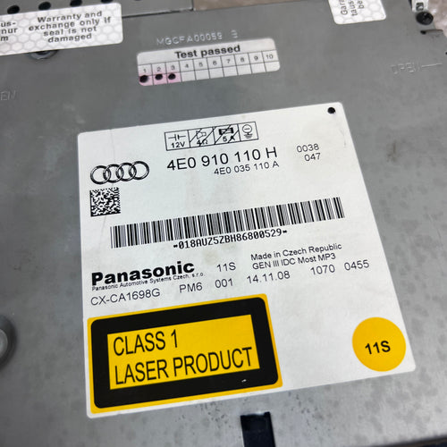 Audi A6 4F CD / DVD Wechsler