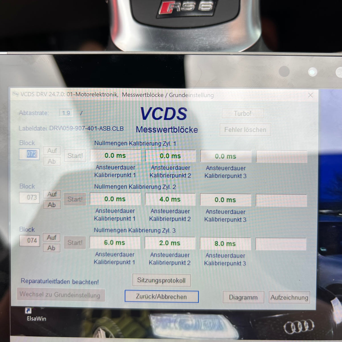 3.0 TDI BMK Motor für Audi A6 4F – Defekt / 474.406 kM